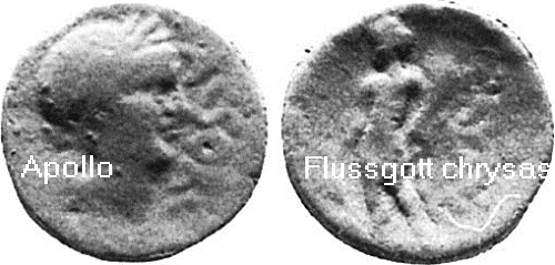 Chrysas (Mythologie): Gott vom gleichnamigen Fluss auf Sizilien Chrysa11