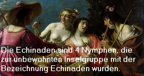 Echinaden (Mythologie): Nymphen der gleichnamigen Inselgruppe Echina10