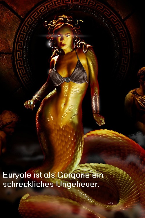 Euryale (Mythologie): Schreckliche und unsterbliche Bestie Euryal10