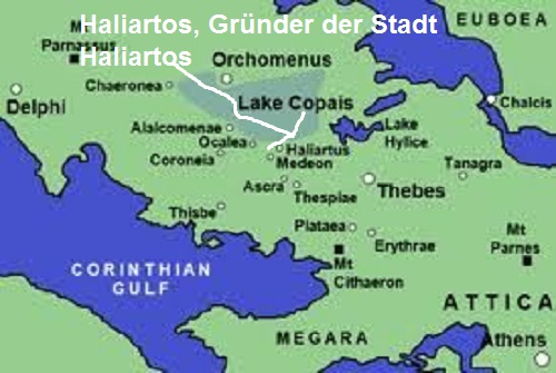 Haliartos (Mythologie): Gründer der gleichnamigen Stadt in Böotien Haliar10