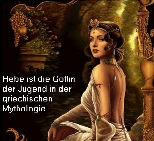 Hebe (Mythologie): Göttin der Jugend, Tochter von Zeus + Hera Hebe10