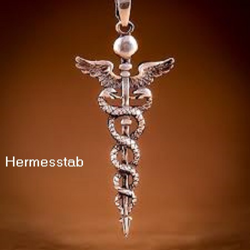 Heroldsstab / Hermesstab / Merkurstab (Mythologie): Stab des Hermes  Hermes11