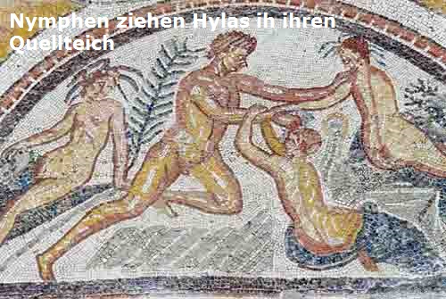 Hylas (Mythologie): Sohn des Theiodamas, Begleiter des Herakles Hylas10