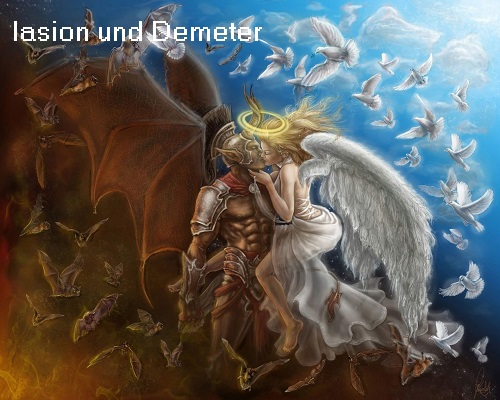 Iasion (Mythologie): Vater des Plutos, dabei ist Demeter die Mutter Iasion10