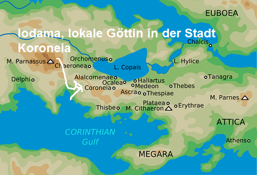 Göttin Iodama (Mythologie): Gottheit der Stadt Koroneia in Böotien Iodama10