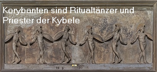 Korybanten (Mythologie): Krastrierte Priester der Kybele Koryba10