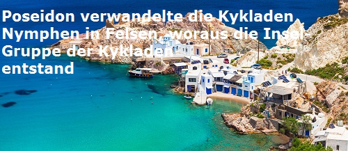 Griechische Insel-Gruppe Kykladen: Mythologie Kyklad10