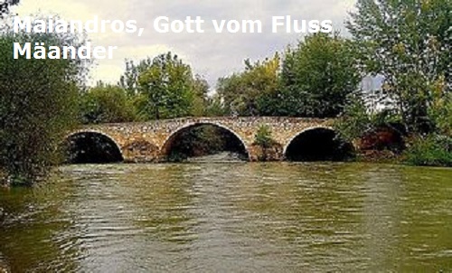 Flussgott Maiandros (Mythologie): Heute Großer Mäander und Kleiner Mäander Maiand10