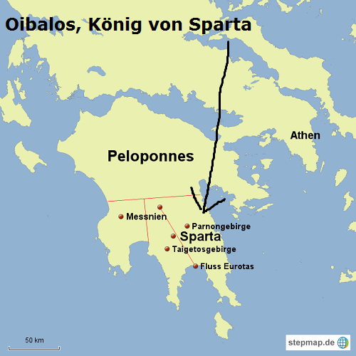 Oibalos (Mythologie): König von Sparta (Vater unklar) Oibalo10