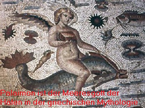 Palaimon: Meeresgott in der griechischen Mythologie, ehemals der sterbliche Melikertes Palaim10
