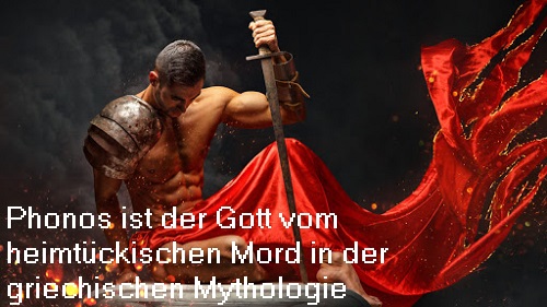 Phonos (Mythologie): Gott vom heimtückischen Mord, Sohn der Eris Phonos10