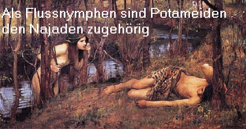 Potameiden (Mythologie): Diese Nymphen beschützen Flüsse Potame10