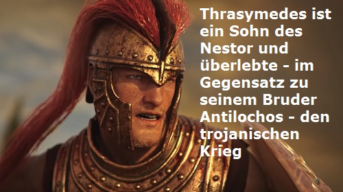 Heros Thrasymedes (Mythologie): Überlebte den trojanischen Krieg Thrasy10