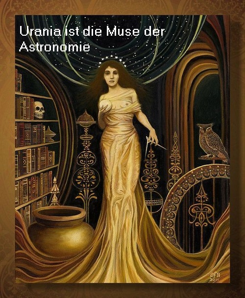 Muse Urania (Mythologie): Astronomie (Sternkunde, Himmel) Urania10