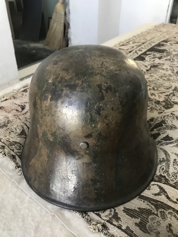 Casque allemand camouflé  Fea08110