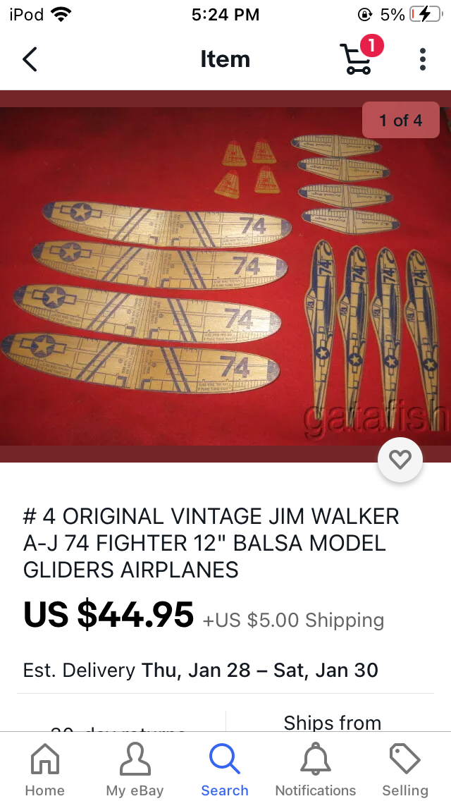 Vintage balsa gliders 5e7a0110
