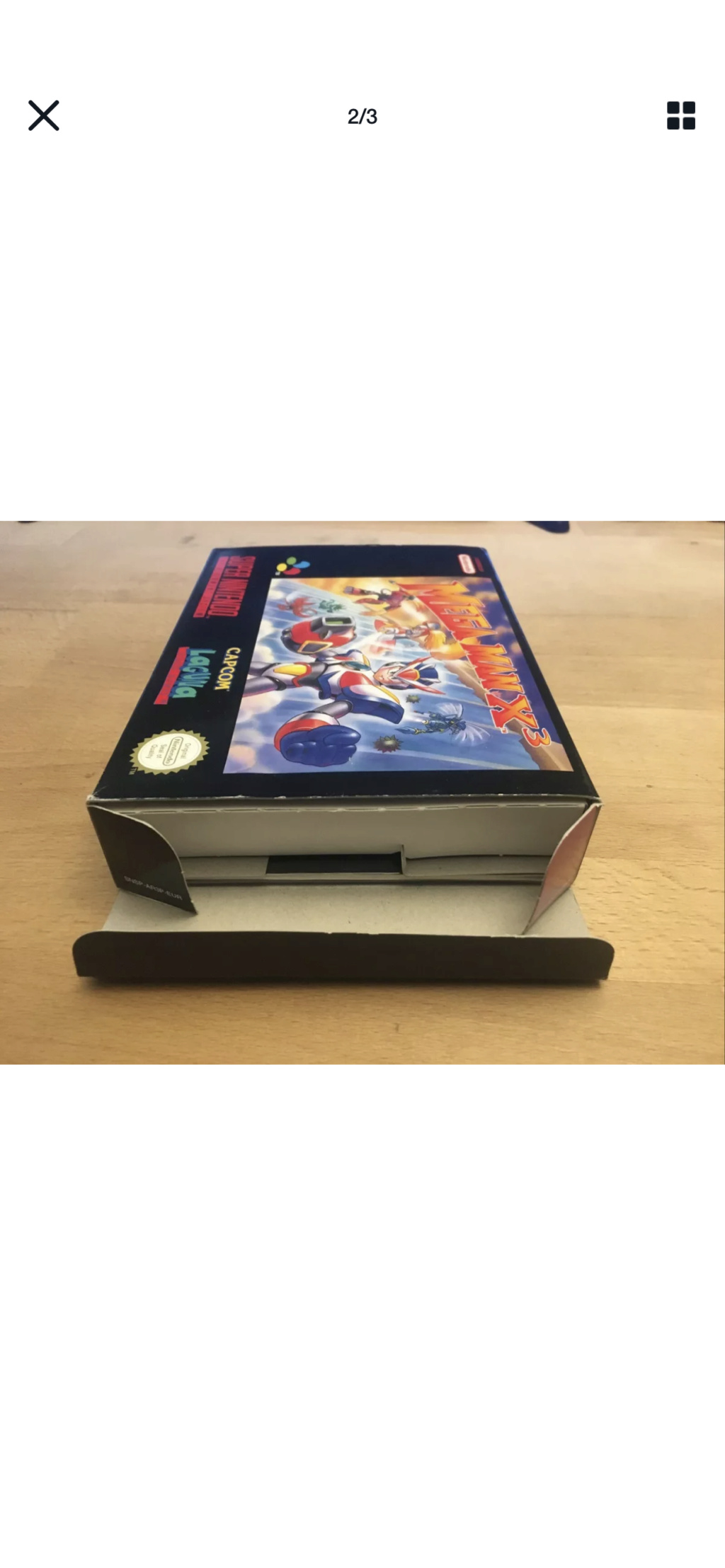 Avis - Mega Man X 3: cote et authenticité 9418a510