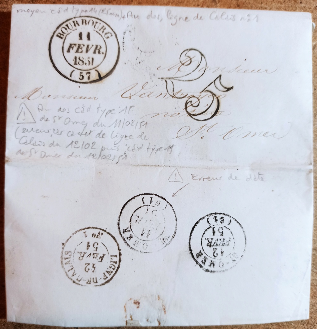 Le cachet de la poste faisant foi