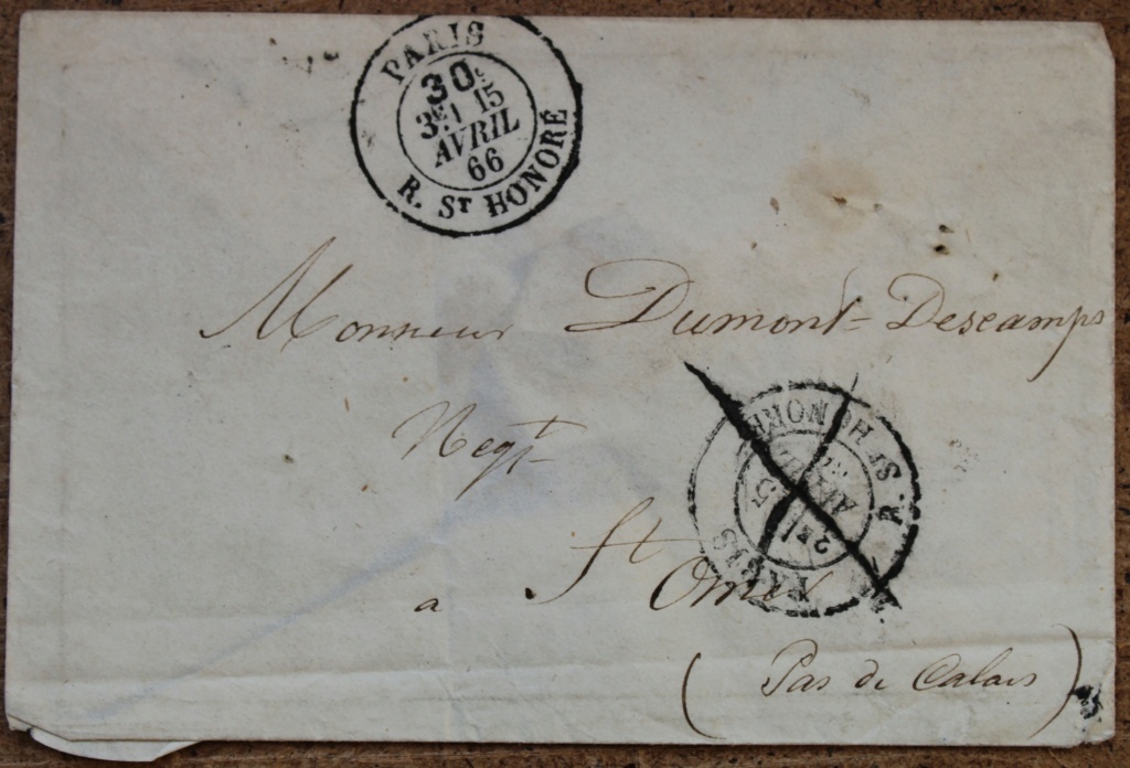 Le cachet de la poste faisant foi