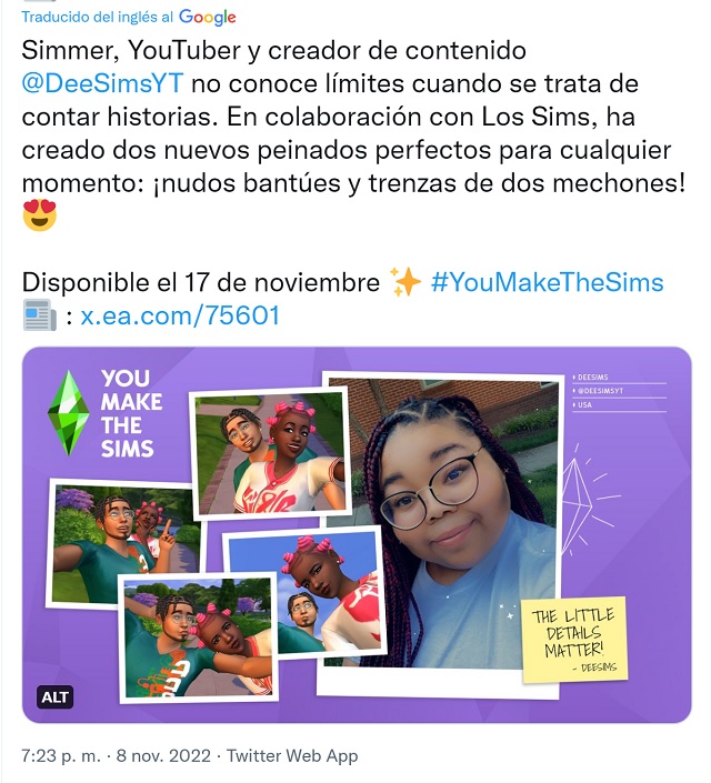 17 de Nov.  Entrega de contenido para Juego Base Sims 4 Mas_co10