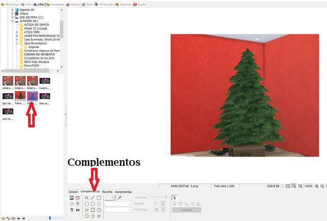 Decora tú Árbol Sims Con PhotoScape. Para_e11