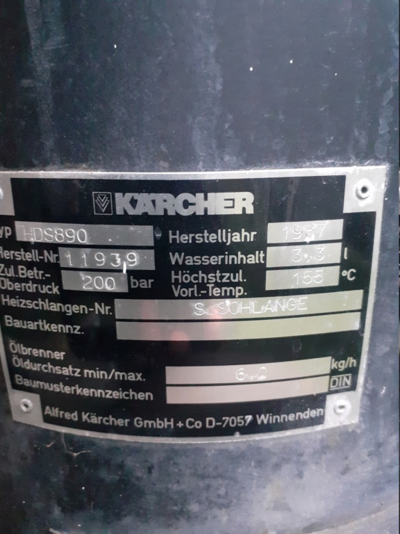 Karcher HDS 890 220v triphasé  16737122