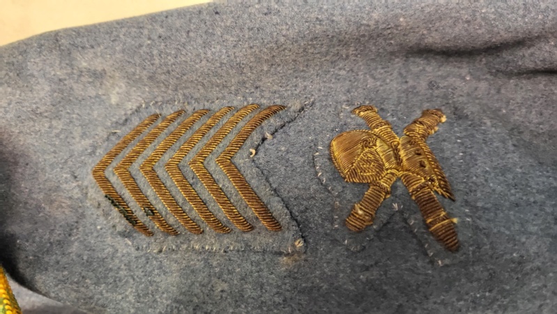 Uniforme de capitaine du 501ème RAS en 1918/19 20230774