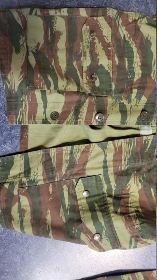 Veste de treillis F1 avec camouflage lézard 20232105