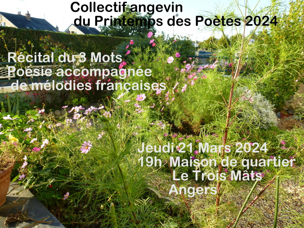 Dates des répétitions - Printemps des poètes 2024 Affich10