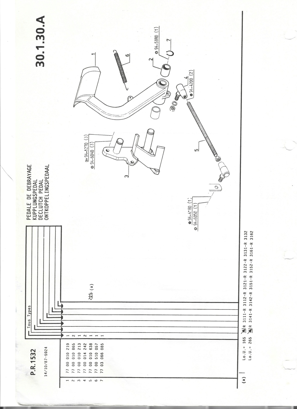 garde embrayage 65-12LS Numzor10