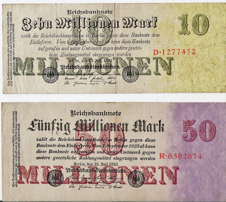 Billetes de Alemania Aleman11