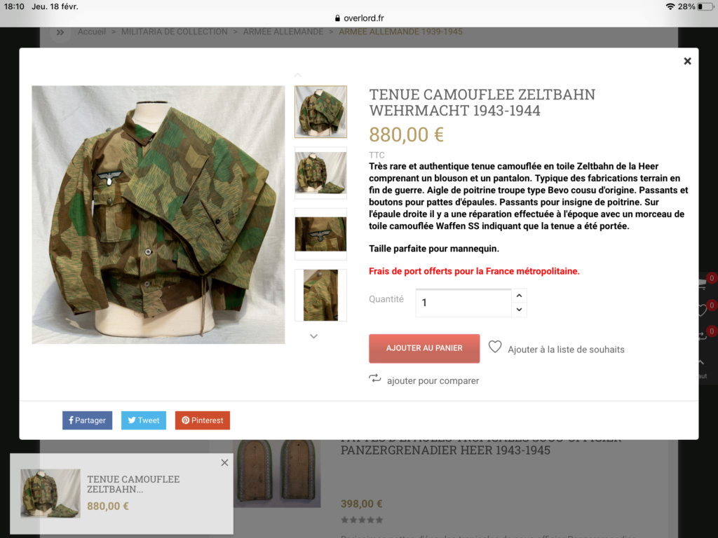 Tenue camouflage allemande 2ww 6c3e6710