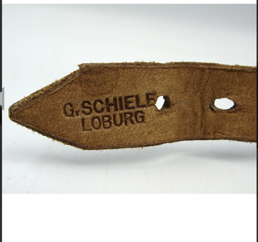 Jugulaire casque allemand G.SCHIELE loburg B8931110