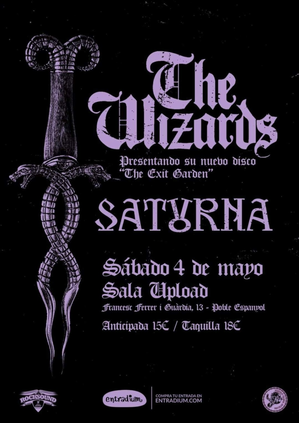 ACARAPERRO & ROCKSOUND CONCIERTOS 2024/ THE WIZARDS +SATURNA / ROBERT JON & THE WRECK / THE STEEPWATER BAND 43823810