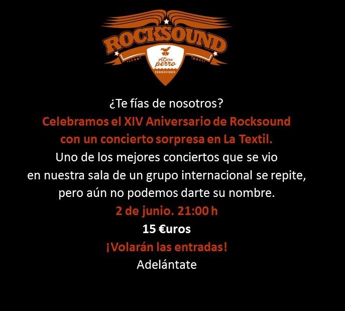 PRODUCCIONES ACARAPERRO & ROCKSOUND 2022 - 2023: SATURNA, GIN LADY, US RAILS, DEWOLFF, HELLSINGLAND UNDERGROUND - Página 2 Concie10