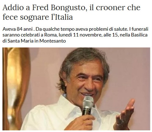 Addio a Fred Bongusto Bongus10