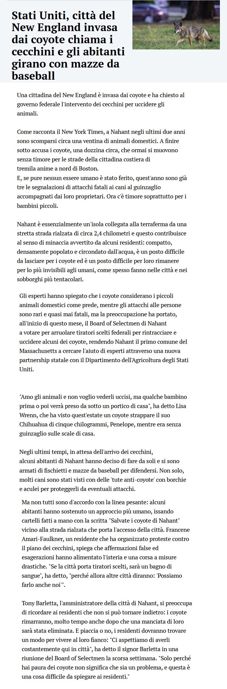 MONDO DI ANIMALI - Pagina 2 Cojote10