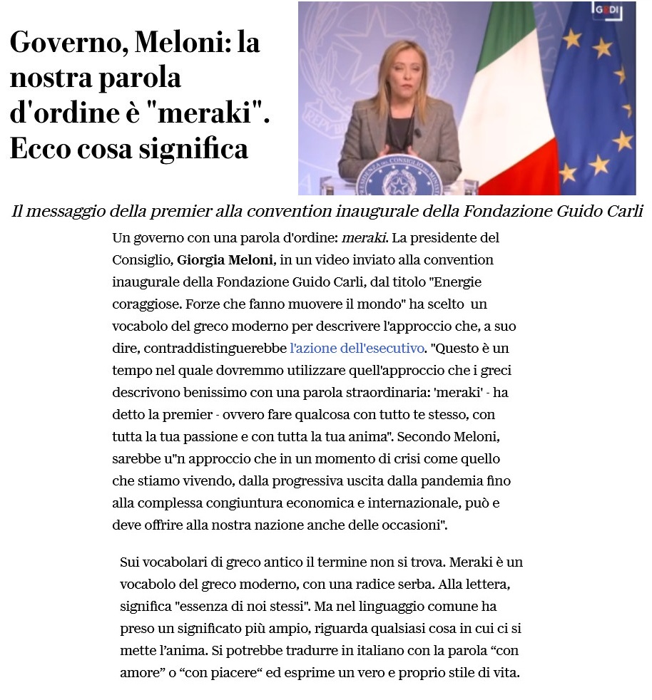 GIORGIA MELONI e compania bella - Pagina 2 Meloni41