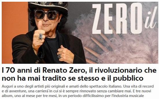 Renato Zero Zero14