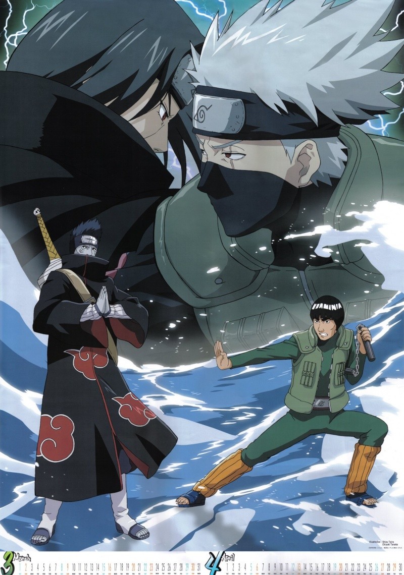 calendario de imagenes de naruto shippuden 2008 Naruto11