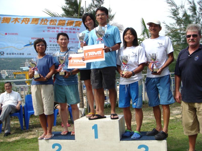 「2008年全港獨木舟馬拉松錦標賽」比賽成績 Dsc01914