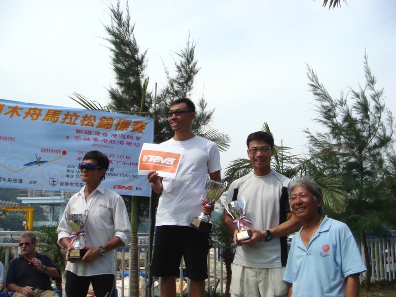 「2008年全港獨木舟馬拉松錦標賽」比賽成績 Dsc01916