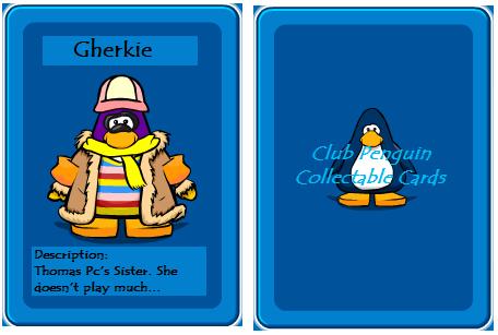 Club Penguin Collectable Cards! Gherki11