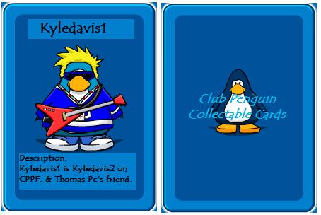Club Penguin Collectable Cards! Kyleda10