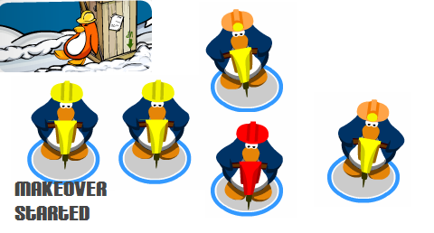 Club Penguin Room Mates Igloo Improvement Party!! (thats a mouthfull!) Makeov10