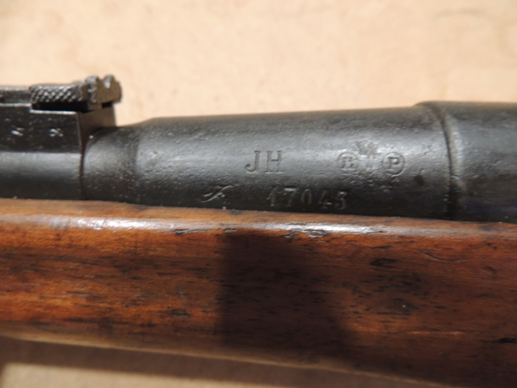 Munition pour un berthier modèle 1890 de cavalerie non modifié N + Photos du Berthier Ae09_b39