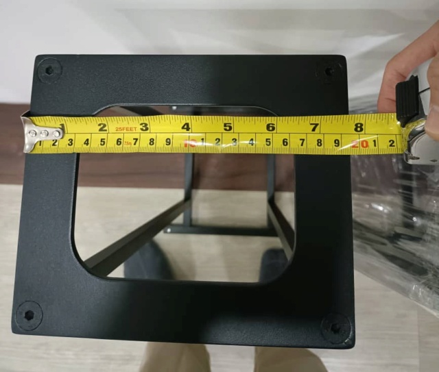 Open Frame Speaker Stand in Solid Steel (New) Whatsa13