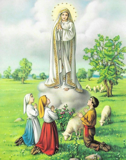 Aujourd'hui 13 mai 1ère apparition de Notre Dame de Fatima en 1917 Notre_10
