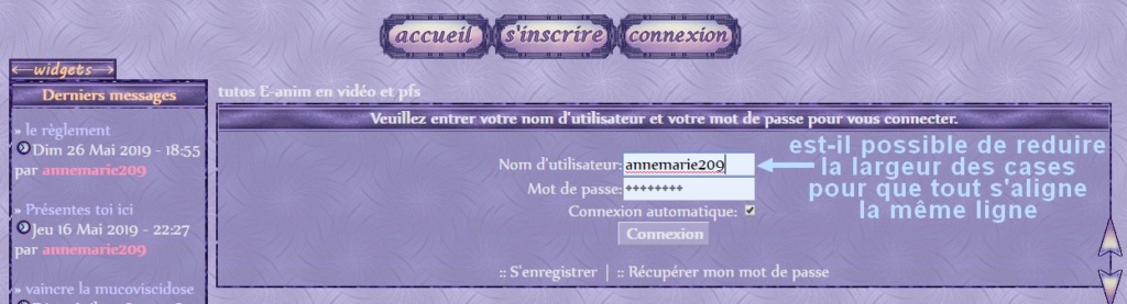 template - Modifier champ connexion Connex15