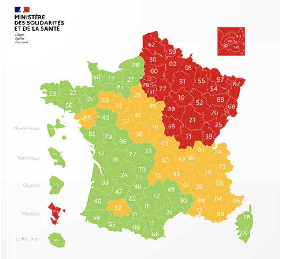 France - Bilan coronavirus au 01 mai... Info111